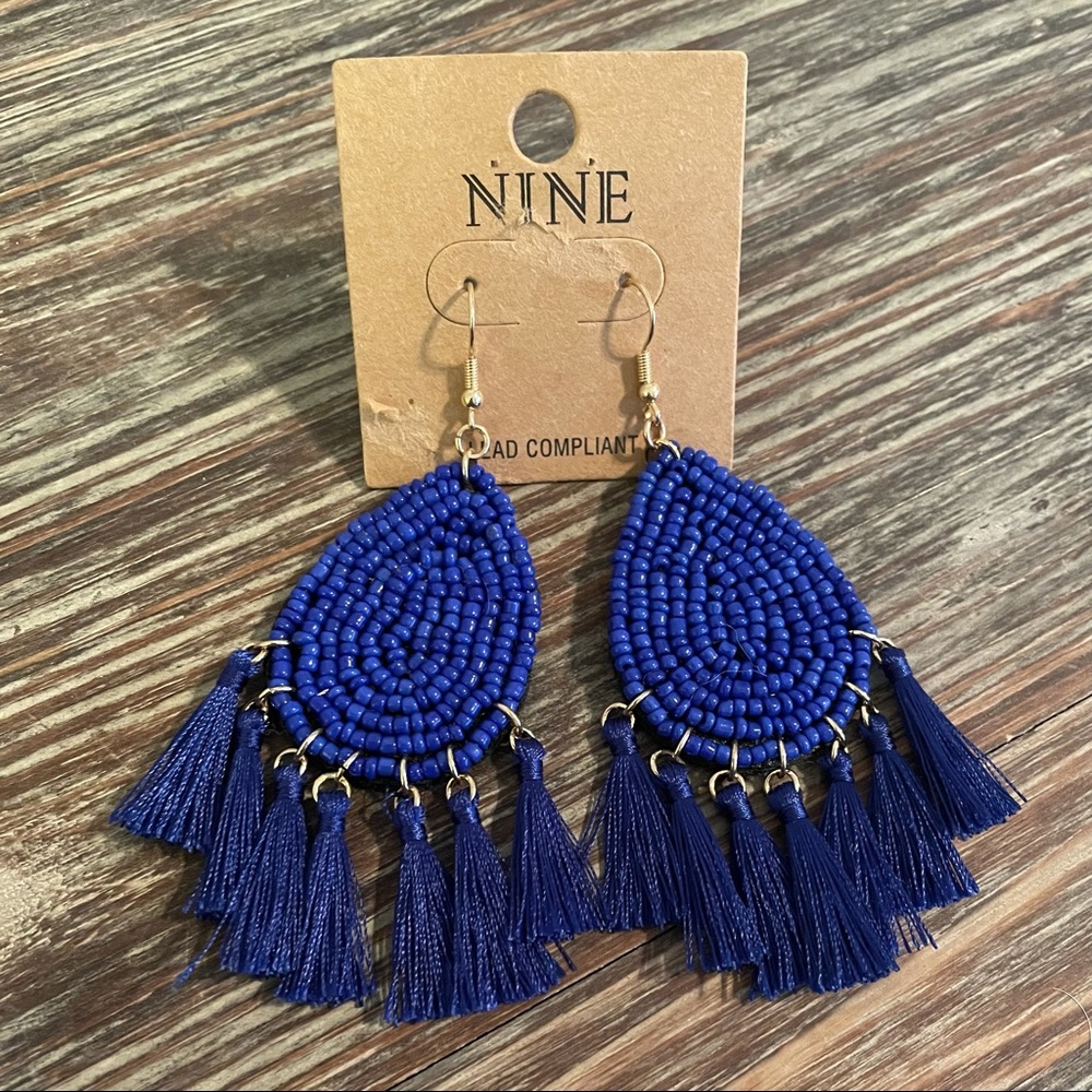 🌾SALE🌾Nine brand royal blue earrings